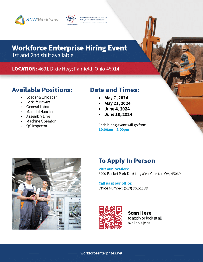BCW_Hiring Events_Work Force Enterprise